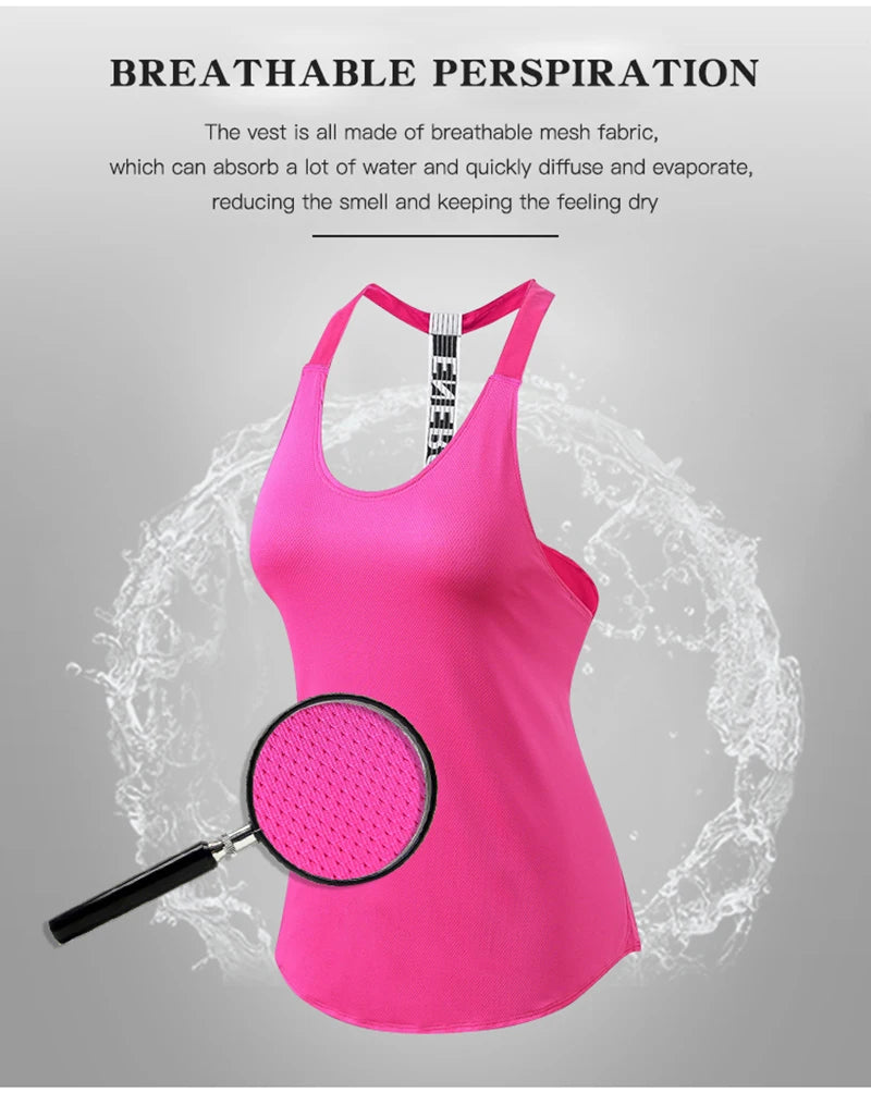 Black women's sleeveless gym top by The Clothing Company Sydney, backless yoga fitness shirt for running and workout sessions.