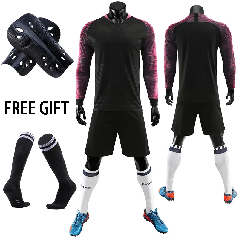 Soccer goalkeeper uniform set sales
