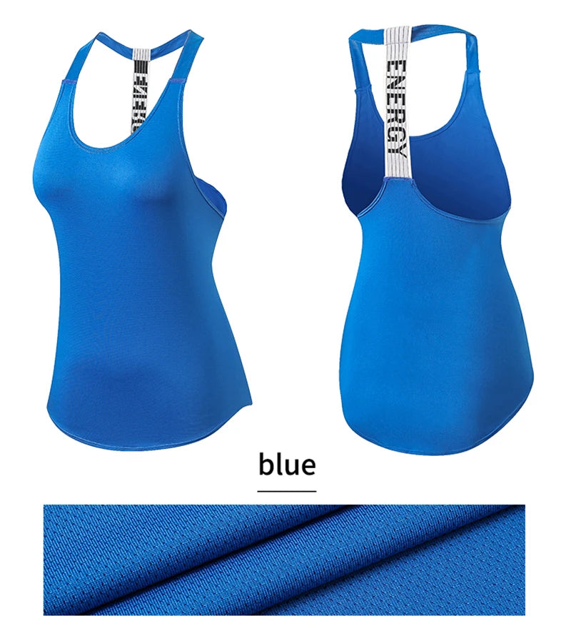 Black sleeveless women's gym top by The Clothing Company Sydney, backless yoga fitness vest for running and workout sessions.