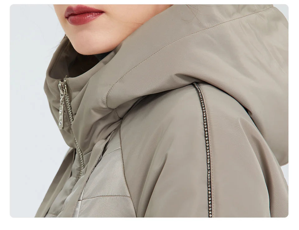 Women's Autumn coat Outwear trend Jacket Short Parkas Padded casual Warm Plus size Jacket - The Clothing Company Sydney