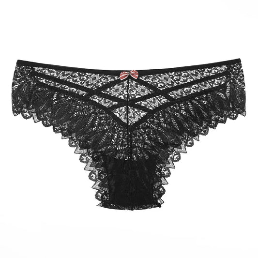 Women's Panties Lace Underwear Sexy Low-Waist Briefs Hollow Out G String Underpants Lingerie The Clothing Company Sydney