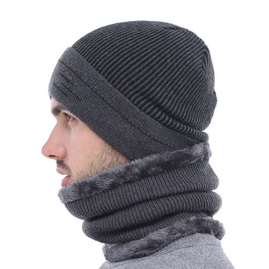 Skullies Beanies Men Scarf Knitted Hat Cap Male Bonnet Warm Wool Thick Winter Hats For Men Women Beanie Hat The Clothing Company Sydney