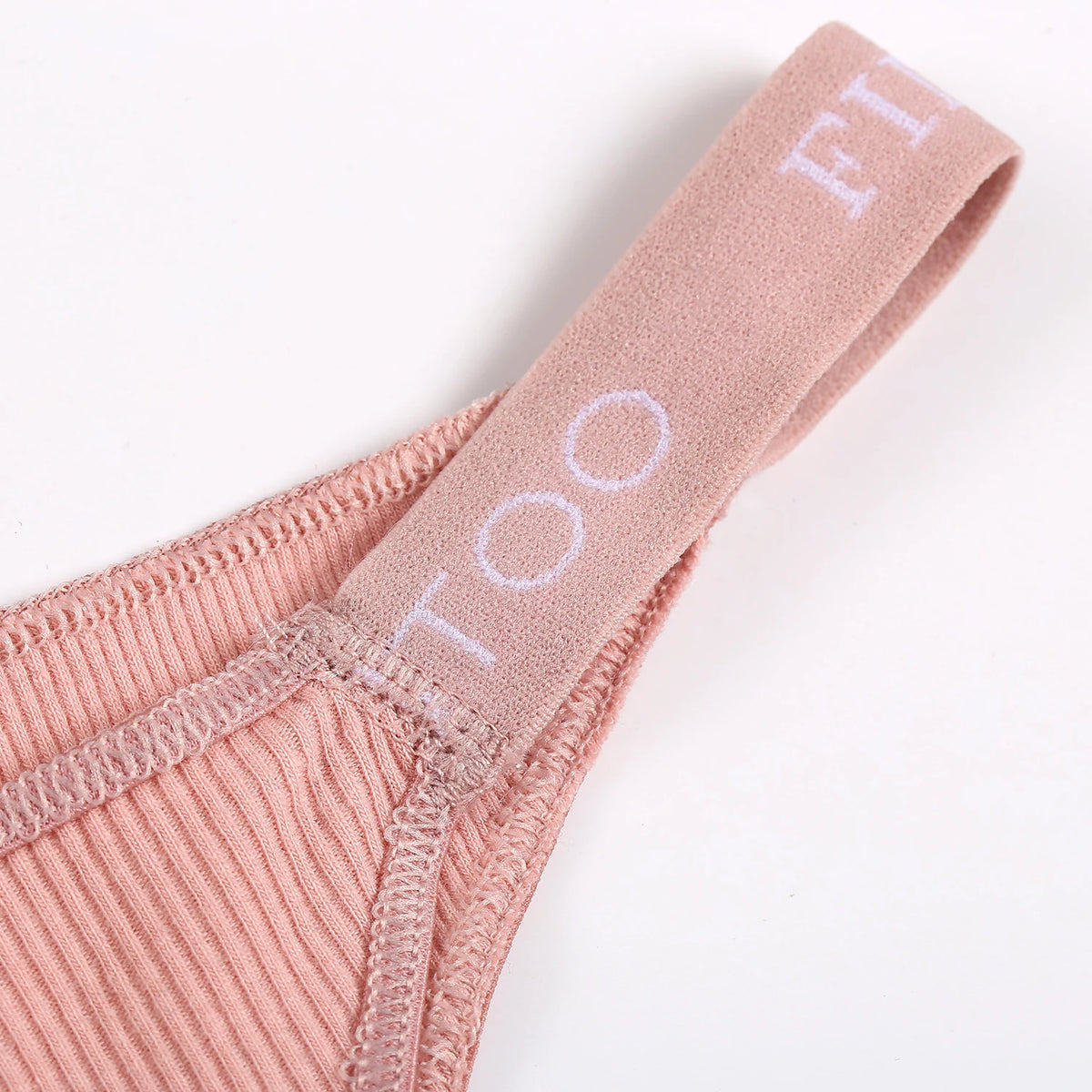 Five-pack women's cotton panties from The Clothing Company Sydney, low waist briefs with letter designs and comfortable fit.