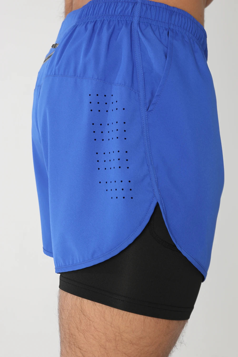 Men's lightweight gym running shorts with liner, pockets, towel loop, and breathable quick-dry fabric by The Clothing Company Sydney