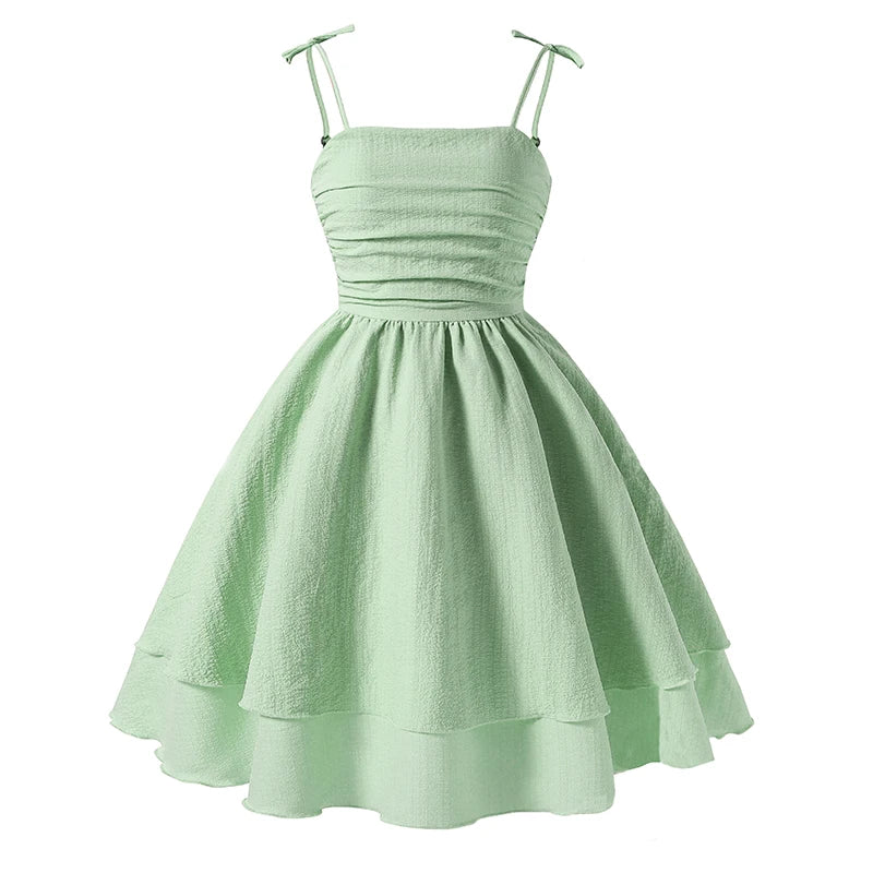 Kids pink tiered sling princess dress by The Clothing Company Sydney, perfect for birthday parties and special occasions.