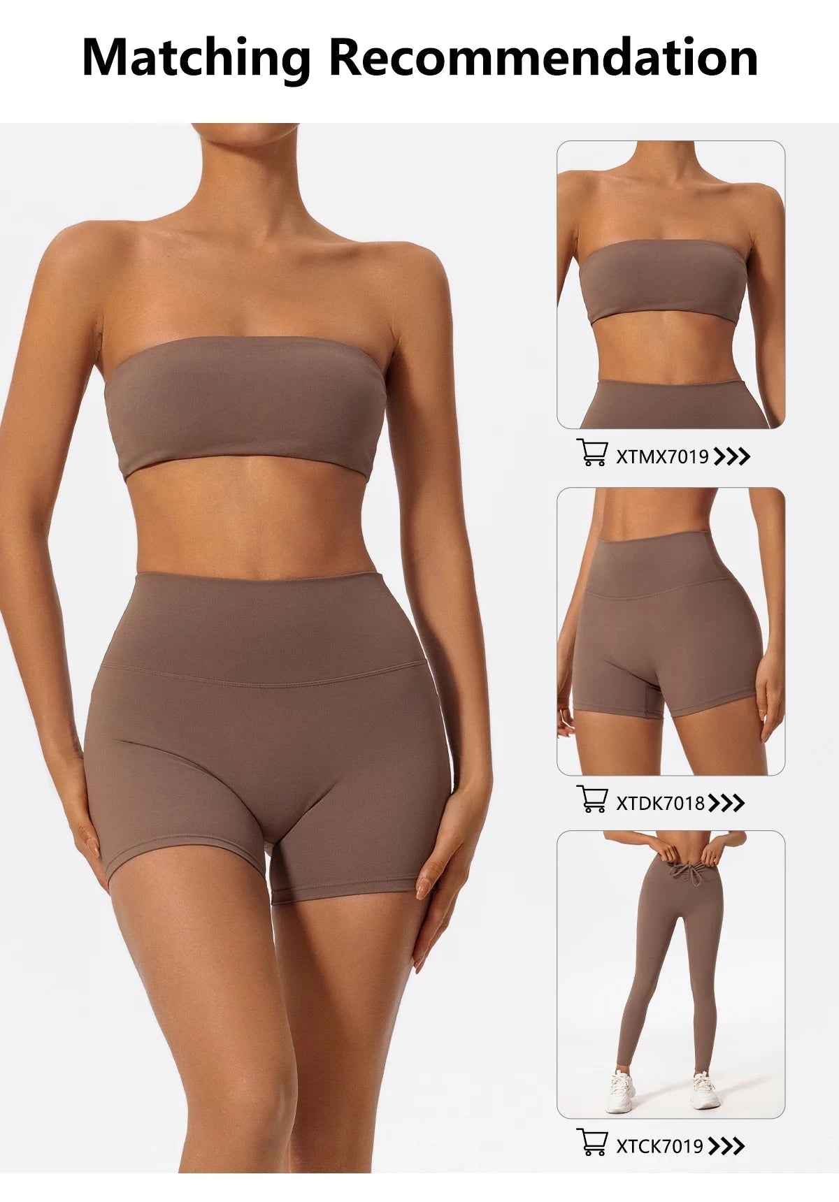 Women's high waist fitness gym leggings and yoga shorts from The Clothing Company Sydney, slim fit, suitable for running and workouts.