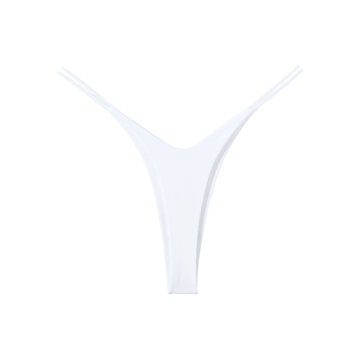 Women's cotton G-string thong by The Clothing Company Sydney, solid color, comfortable gym sport underwear, soft and lightweight.