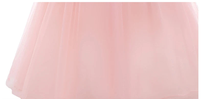 Baby girl princess party ball gown by The Clothing Company Sydney, white kids wedding and birthday dress with tiara, festive and elegant.