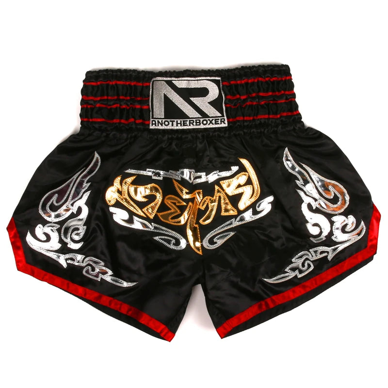 Men's boxing shorts by The Clothing Company Sydney, Muay Thai and martial arts training pants for gym and cage fighting.