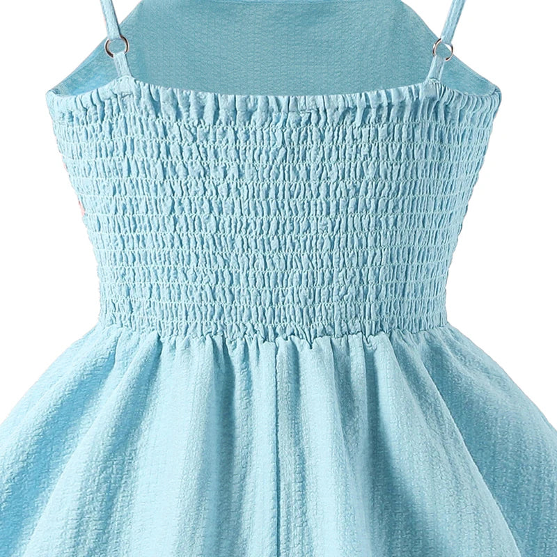 Pink tiered sling princess dress for kids by The Clothing Company Sydney, perfect for tween girls' birthday parties.