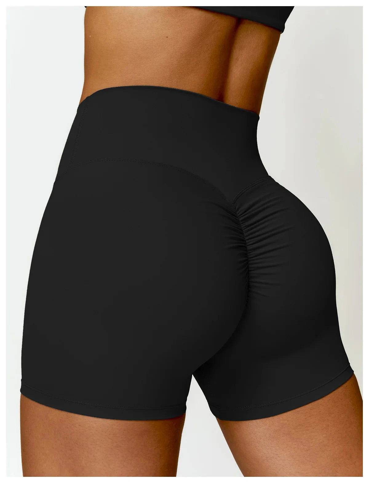 Women’s fitness cycling shorts by The Clothing Company Sydney, quick-dry, high waist yoga bike leggings with soft, comfortable fabric.