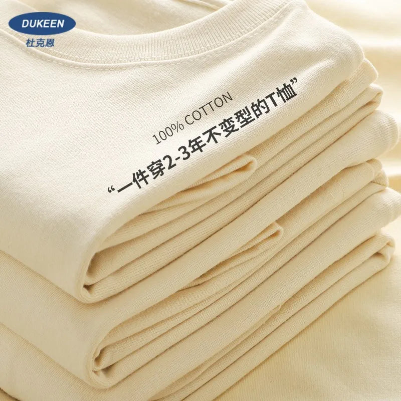Men's oversized 280gsm heavy cotton summer T-shirt by The Clothing Company Sydney, short sleeve casual tee in a relaxed fit.