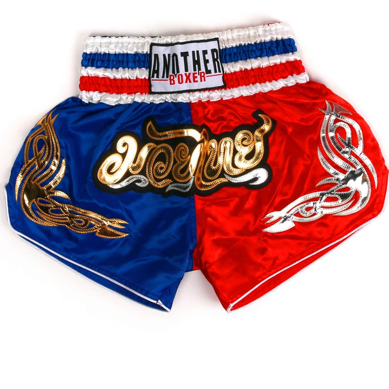 Men's boxing shorts by The Clothing Company Sydney, featuring durable kickboxing and Muay Thai design for martial arts training.