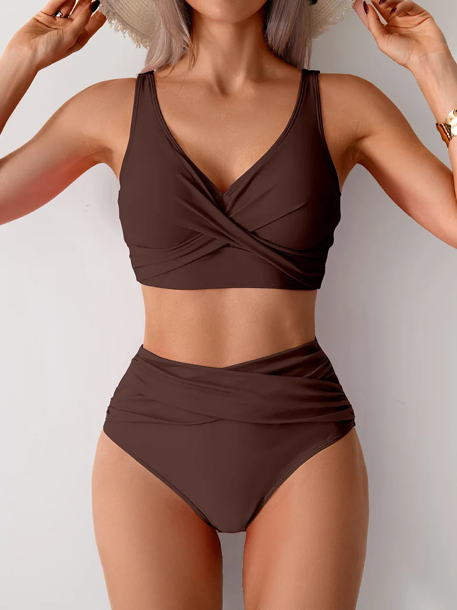 2 Piece Bikinis Push Up Swimsuits Beach Swim Wear Bathing Suits High Waist Bikini Set The Clothing Company Sydney