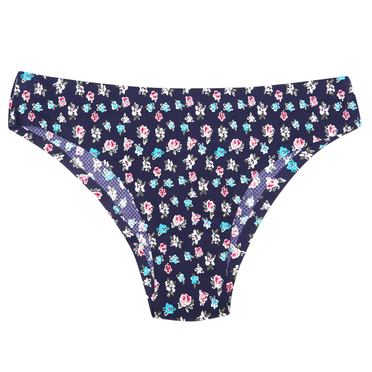Floral print leopard seamless women's G-string lingerie by The Clothing Company Sydney, featuring delicate floral and leopard patterns.
