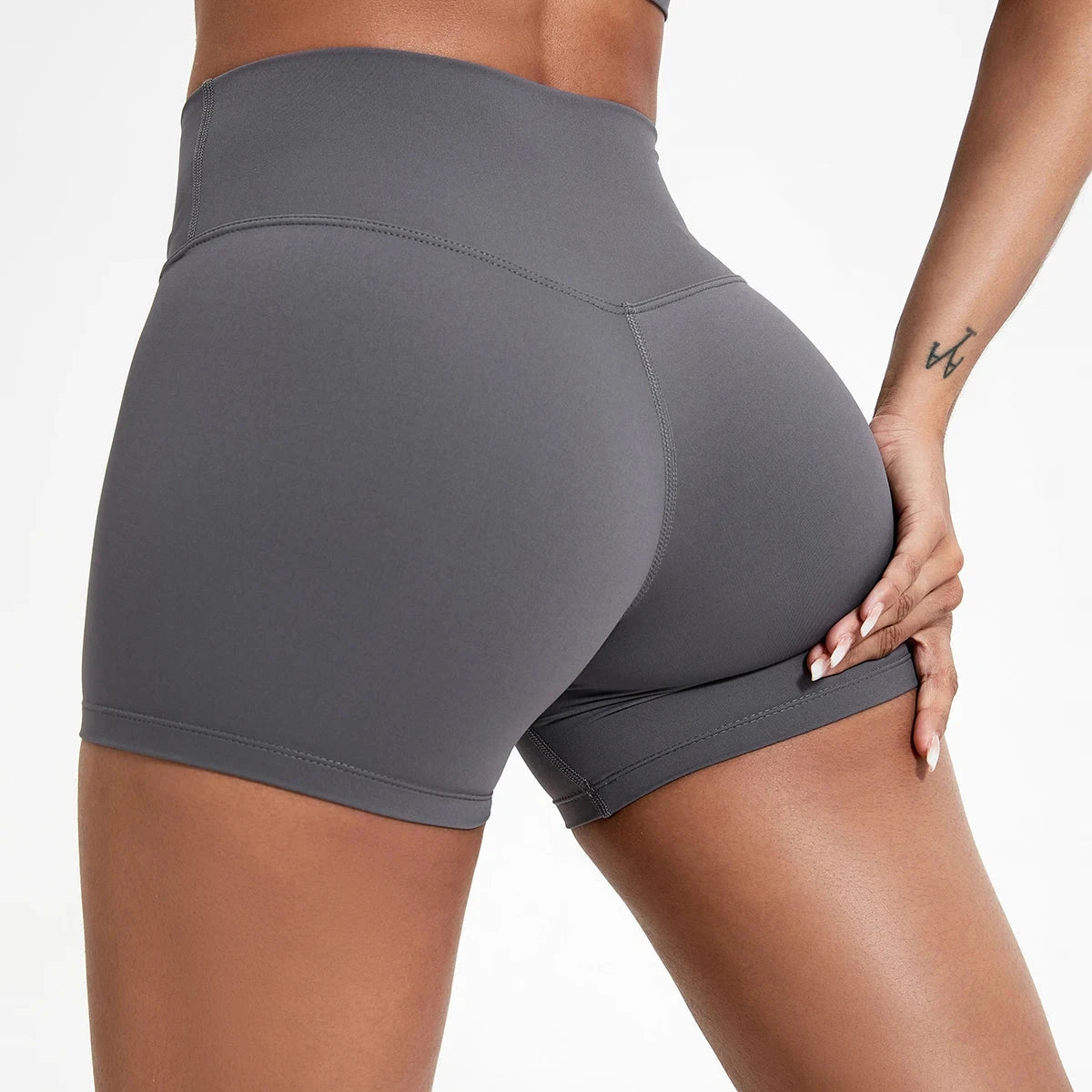 Women's high waist fitness leggings and cycling shorts by The Clothing Company Sydney, ideal for running, yoga, and workouts.