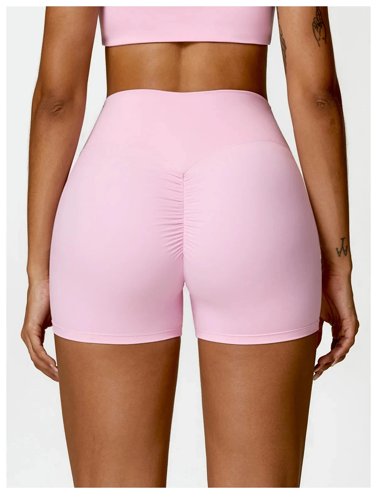 Women’s fitness cycling shorts by The Clothing Company Sydney, high waist, quick-dry, soft yoga and bike legging shorts.