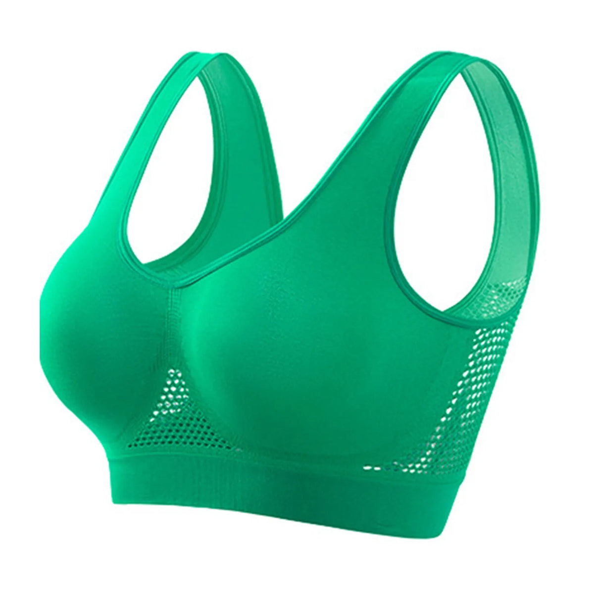 Shockproof sports bra by The Clothing Company Sydney, high-support fitness bra with stylish design and anti-sag features.