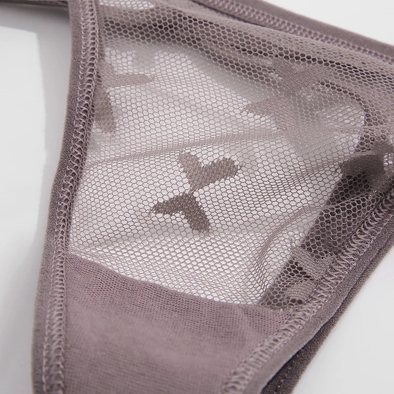 G String Thong Mesh Women Panties Low Waist Underpants T-back Underwear Thongs - The Clothing Company Sydney