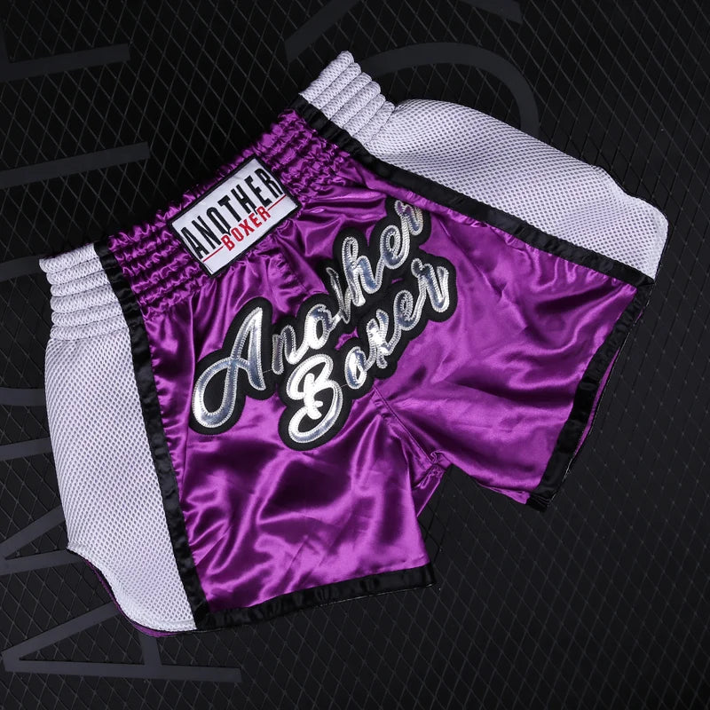 Boxing Shorts Womens Mens Embroidery MMA Shorts Professional Combat Kickboxing Training Trunks Kids Boy Girl Muay Thai Pants The Clothing Company Sydney