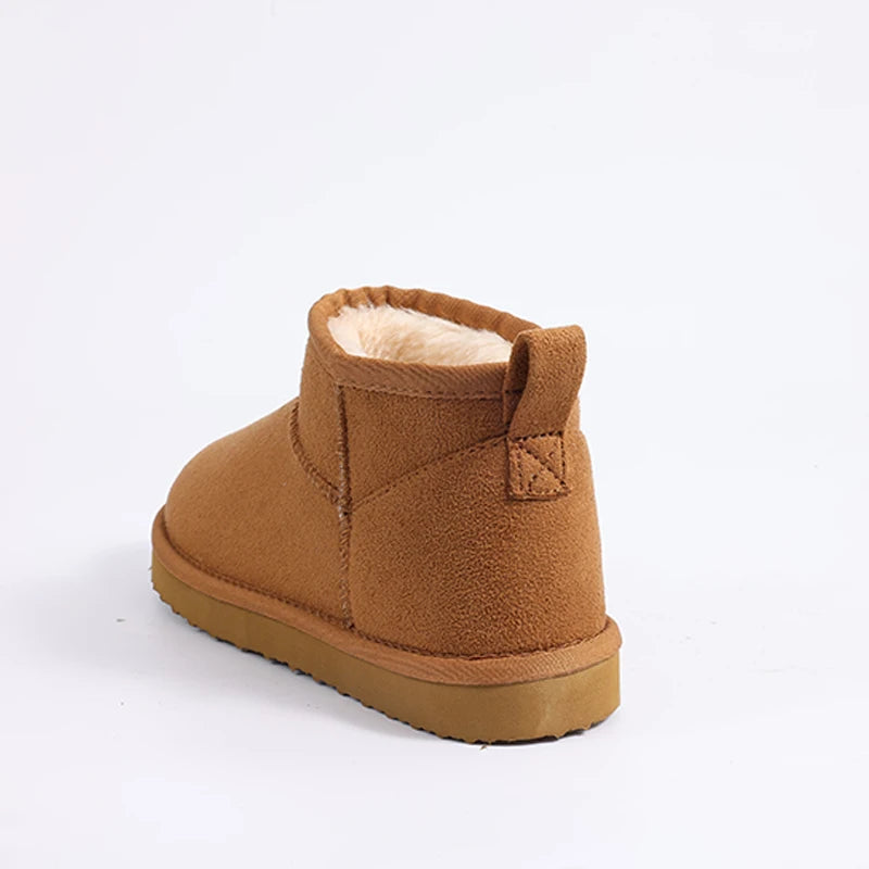 Women’s classic snow boots by The Clothing Company Sydney, warm ankle-length footwear with a short, stylish design.