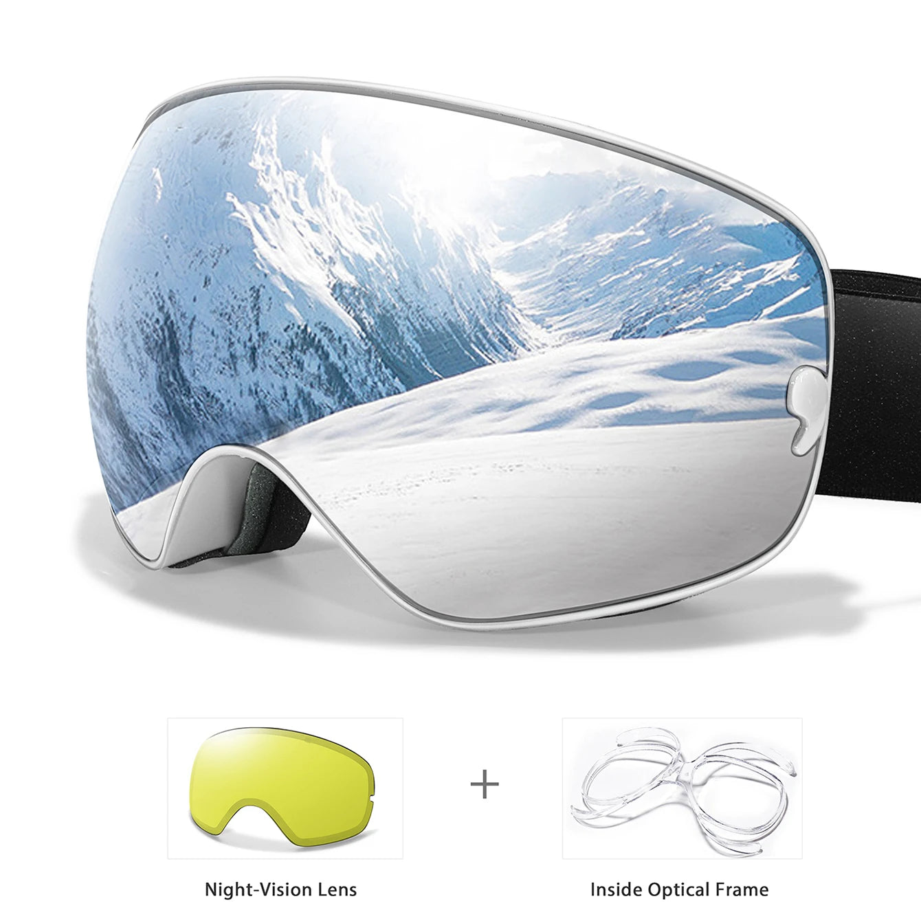 Unisex Ski Snow UV Goggles The Clothing Company Sydney