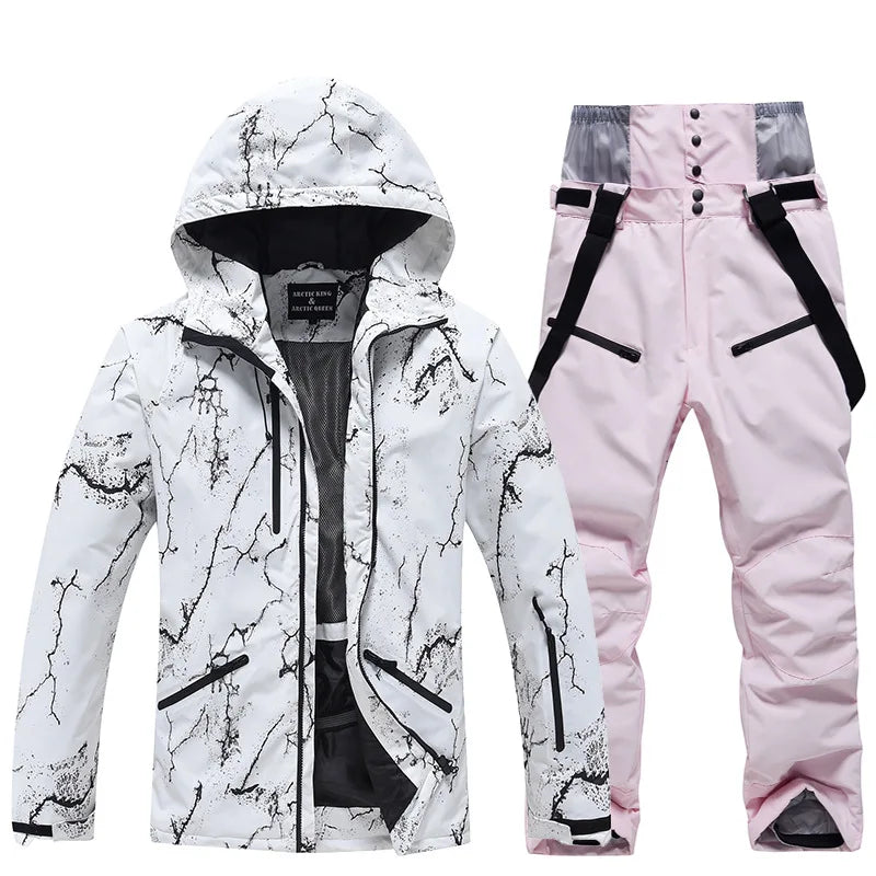 2 Piece Jacket Pants Ski Suit Sets Waterproof Snow Costume Ski Jacket and Pant Set Outdoor Clothing Snowboarding Set The Clothing Company Sydney