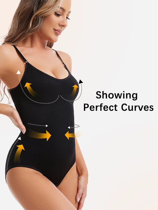 Women's Shapewear Seamless Full Body Shaper Smooth Out Bodysuit High Elastic Body Suits - The Clothing Company Sydney