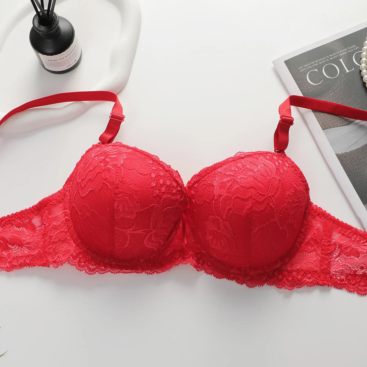 2 piece Multi-color Lingerie Push Up Flower Underwear Set The Clothing Company Sydney