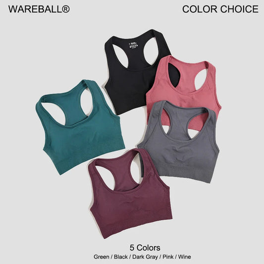 Tank Top Women's Gym Yoga Bra Padded Sports Bra Removable Workout Push Up Crop Top Fitness Bra Athletic Sportswear The Clothing Company Sydney