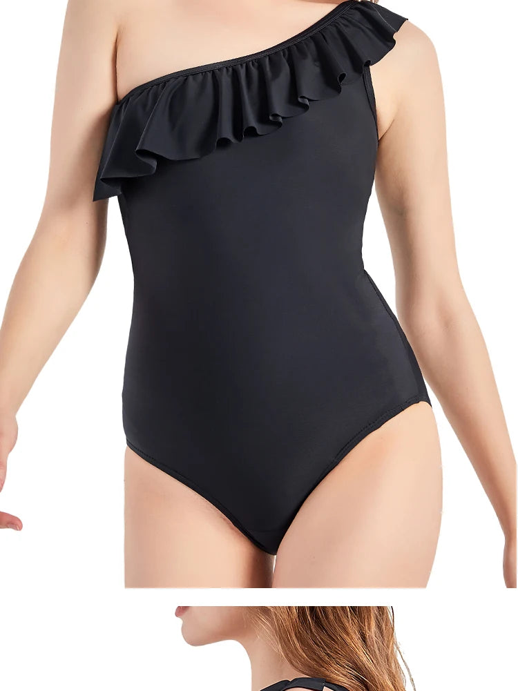 Women's menstrual absorbent swimsuit by The Clothing Company Sydney, washable bikini designed for menstrual periods, shown in the image.