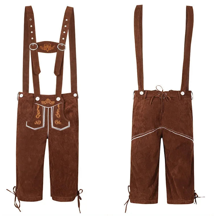 Men's Oktoberfest Overalls Clothing German Bavarian Munich Oktoberfest Costume Outfit The Clothing Company Sydney