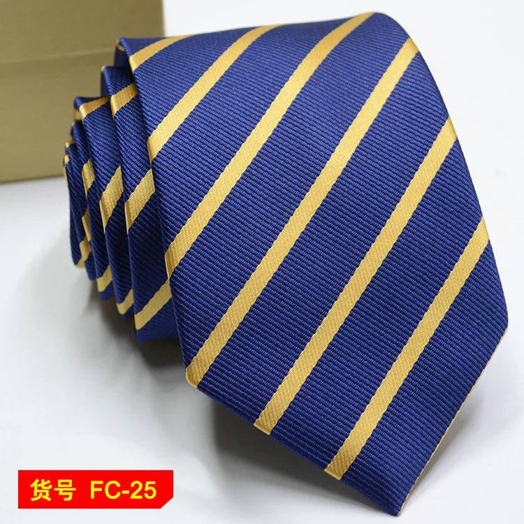 Men's Jacquard floral and solid neckties from The Clothing Company Sydney, featuring 7-8cm wide elegant accessories.