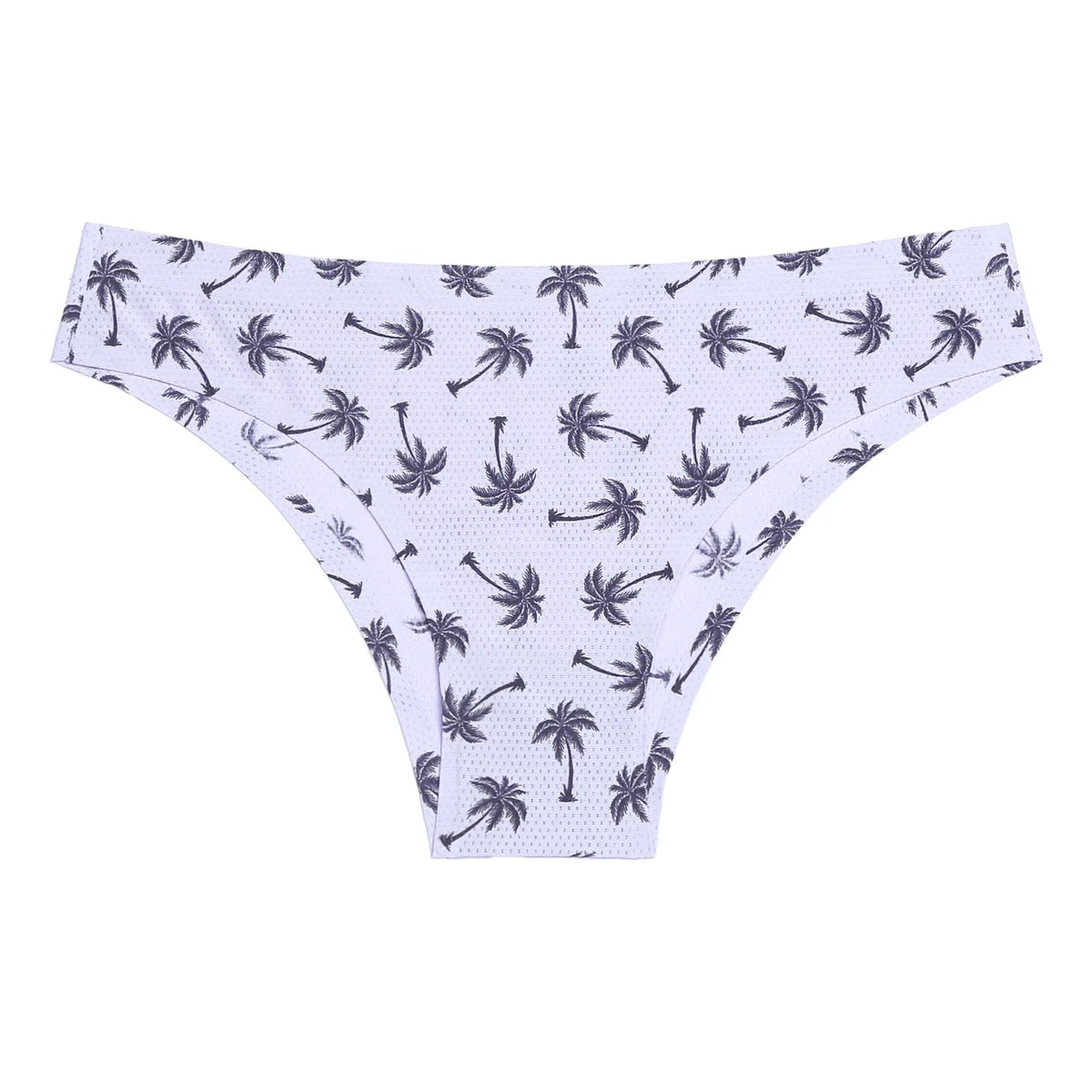 Floral print leopard seamless women's G-string underwear with thong design from The Clothing Company Sydney.