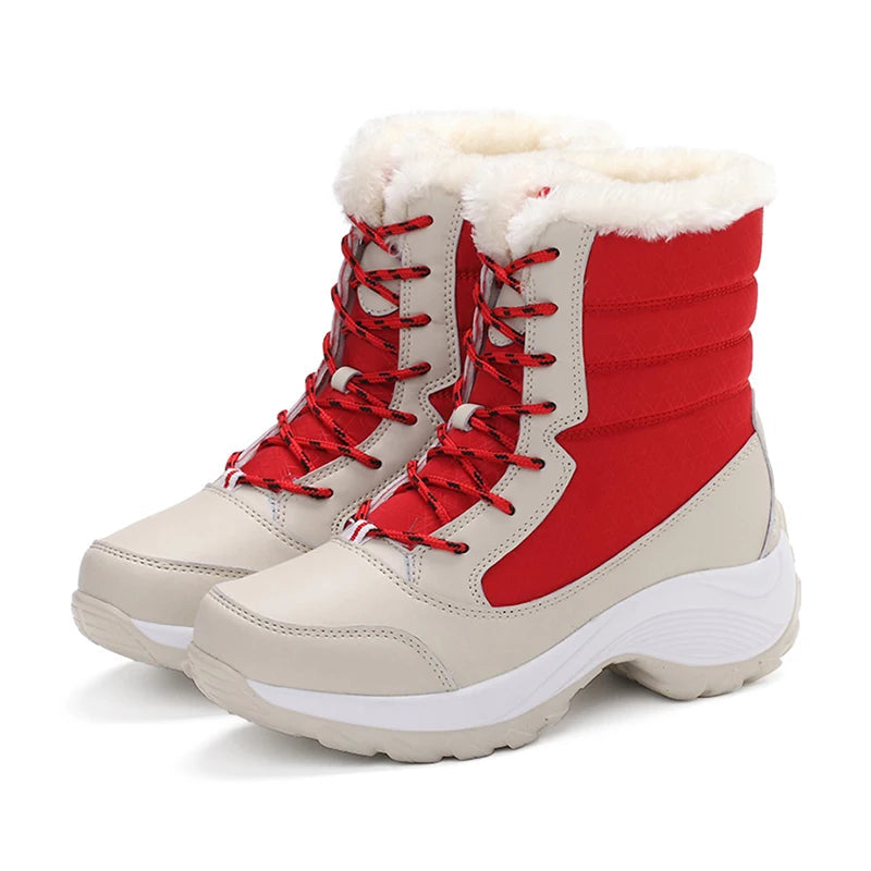 Women's Fur Winter Snow Ankle Boots The Clothing Company Sydney