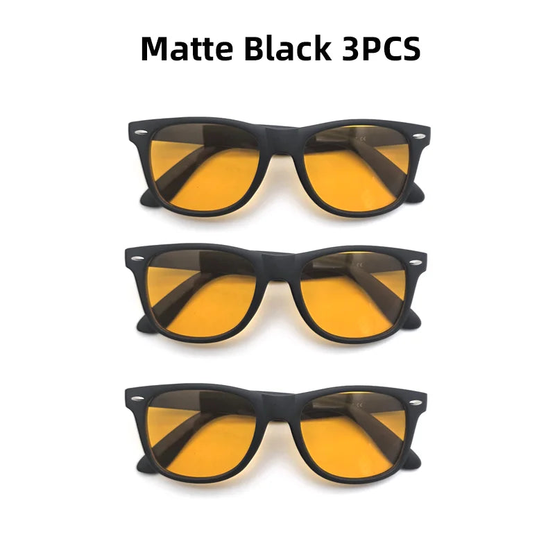 Square blue light blocking glasses for men and women with orange frames, designed for computer and gaming eye protection.