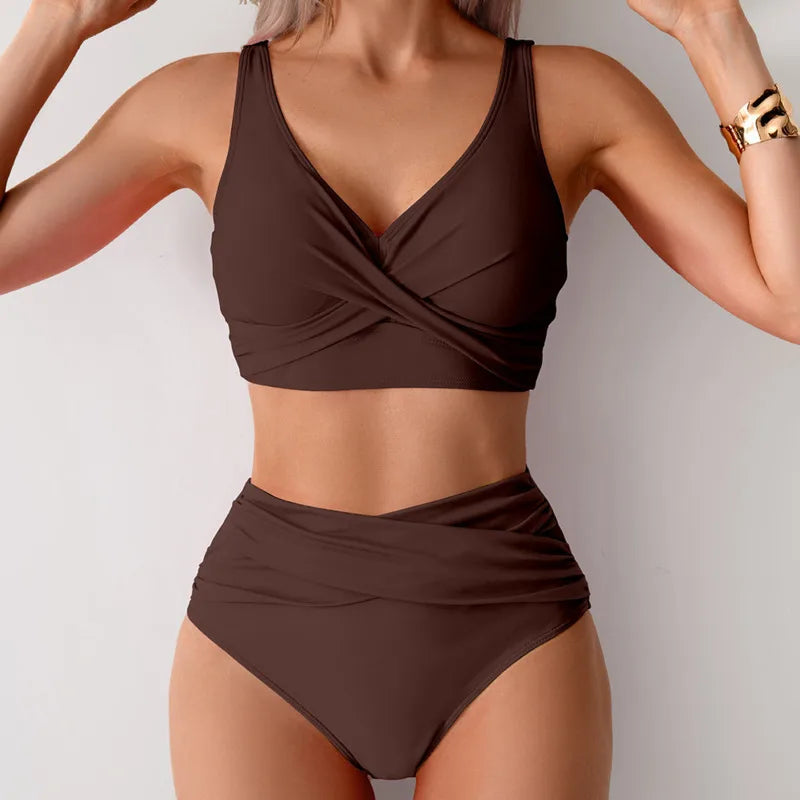 2 Piece Bikinis Push Up Swimsuits Beach Swim Wear Bathing Suits High Waist Bikini Set The Clothing Company Sydney