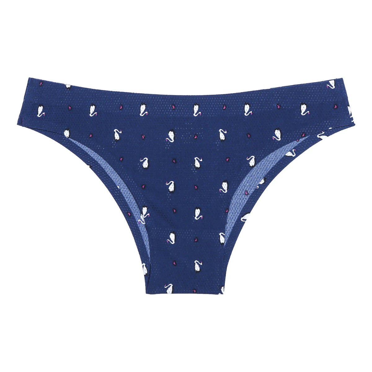 Floral print leopard seamless G-string lingerie by The Clothing Company Sydney, featuring delicate floral and leopard patterns.