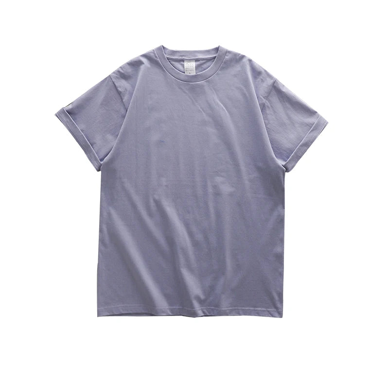 Men's oversized summer short sleeve T-shirt by The Clothing Company Sydney, 280gsm heavyweight cotton casual tee in black.