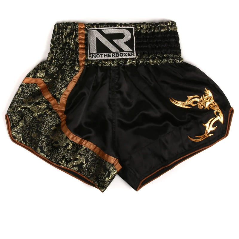 Men's boxing shorts from The Clothing Company Sydney, ideal for kickboxing, Muay Thai, BJJ, and martial arts training.