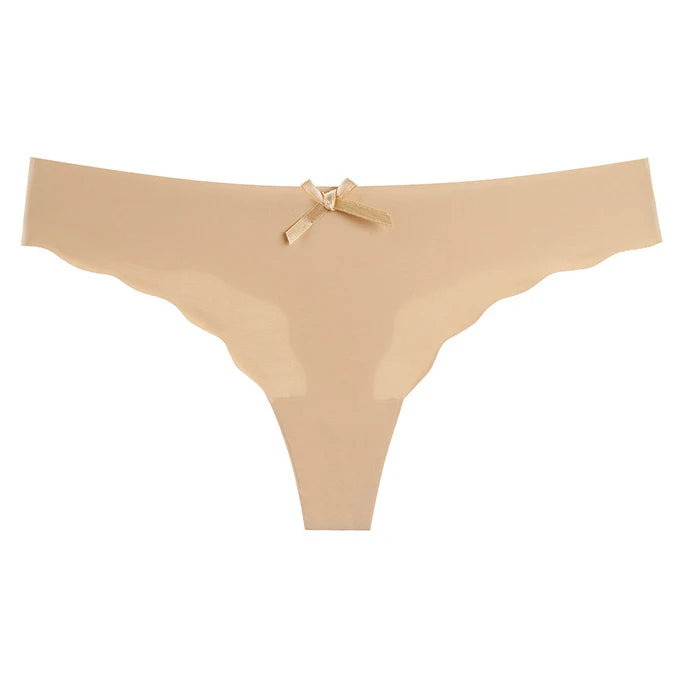 Floral print leopard seamless women's thong lingerie by The Clothing Company Sydney, featuring delicate floral and animal print design.