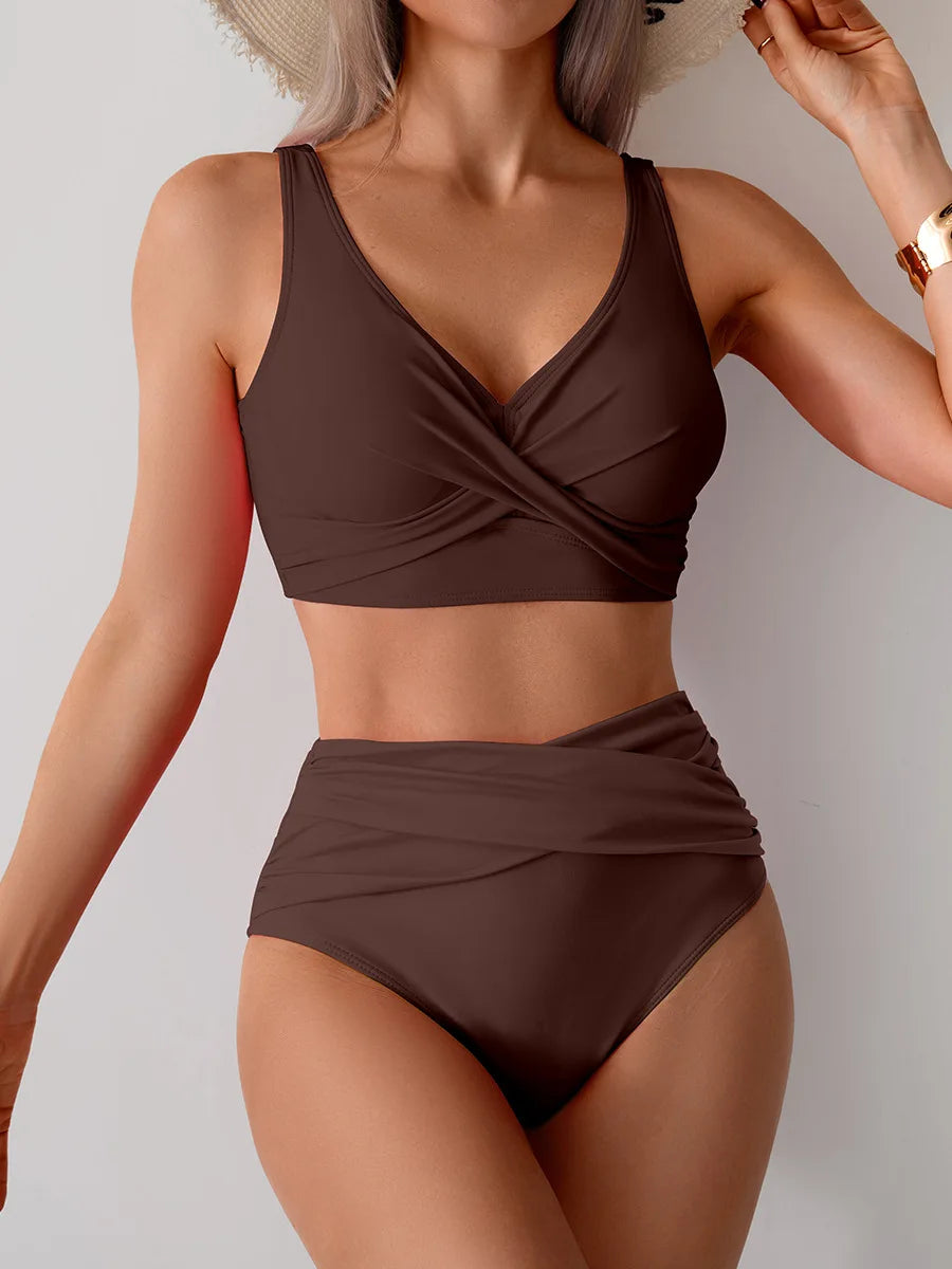 2 Piece Bikinis Push Up Swimsuits Beach Swim Wear Bathing Suits High Waist Bikini Set The Clothing Company Sydney