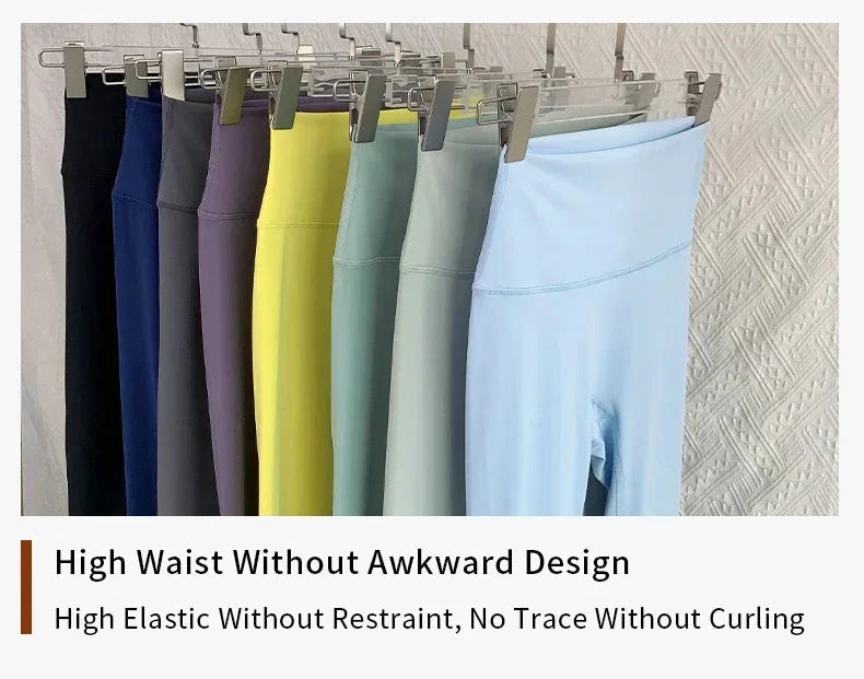 High waist breathable yoga leggings from The Clothing Company Sydney, designed for fitness, running, cycling, and workout activities.