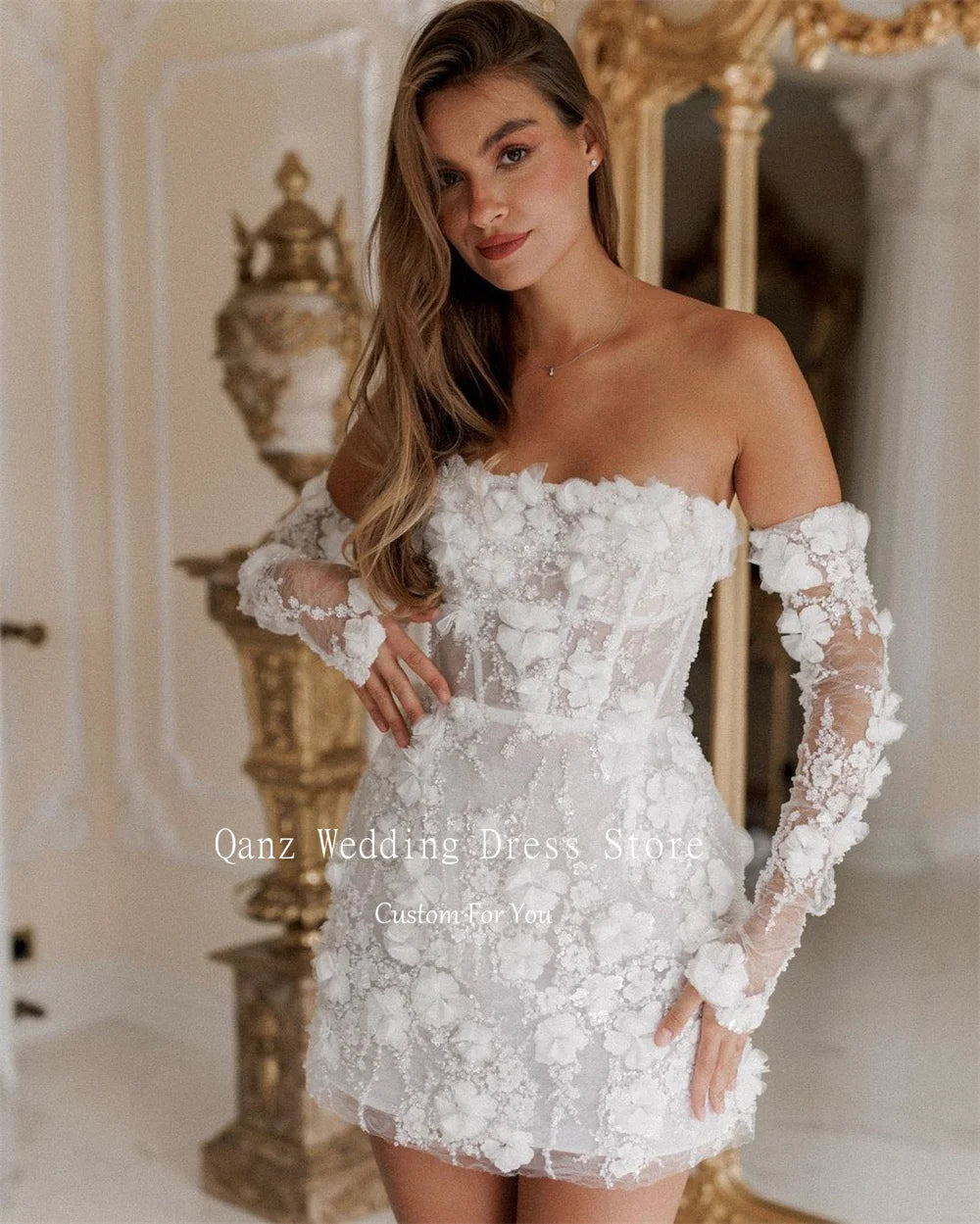 short wedding dresses sydney Evie & Neve Mini | Short Wedding Dress