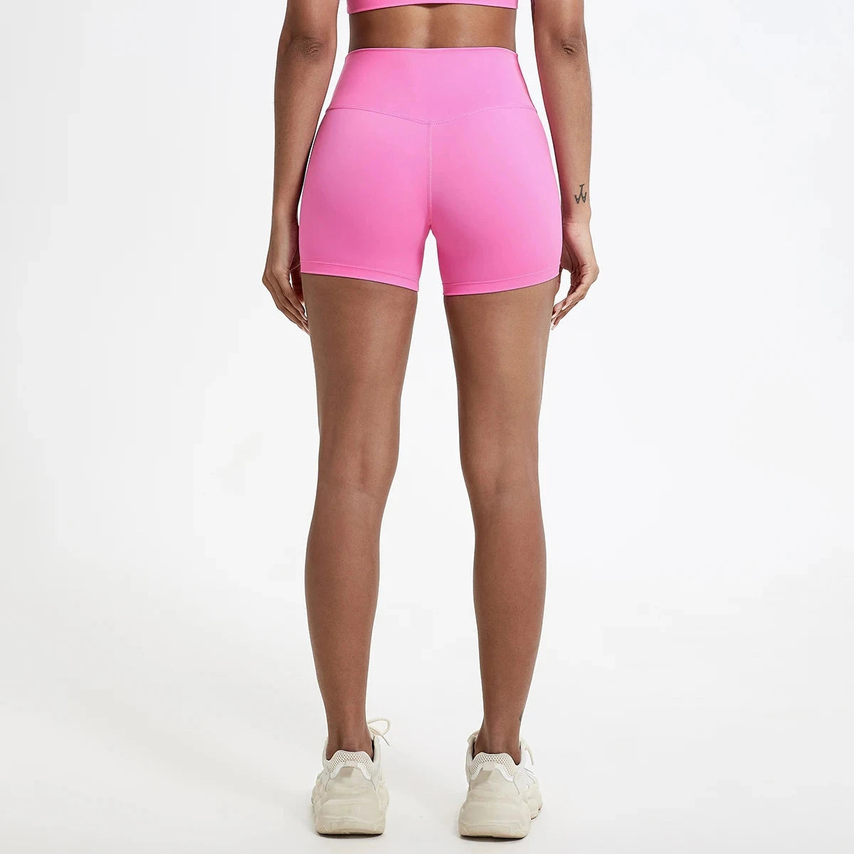 Women's high-waist gym leggings and cycling shorts from The Clothing Company Sydney, designed for running and workout activities.