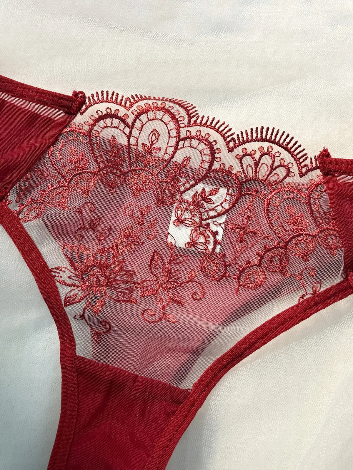 2 Piece Floral Pattern Bra and Brief underwear Lingerie set The Clothing Company Sydney