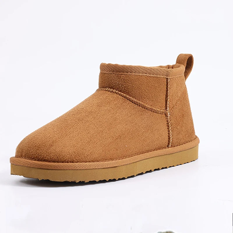 Women’s classic snow boots from The Clothing Company Sydney, warm short ankle-length footwear perfect for winter.