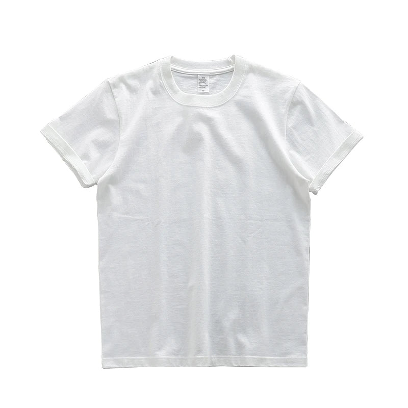 Men's oversized heavy cotton summer short sleeve T-shirt, casual casual T-shirt from The Clothing Company Sydney, in black.