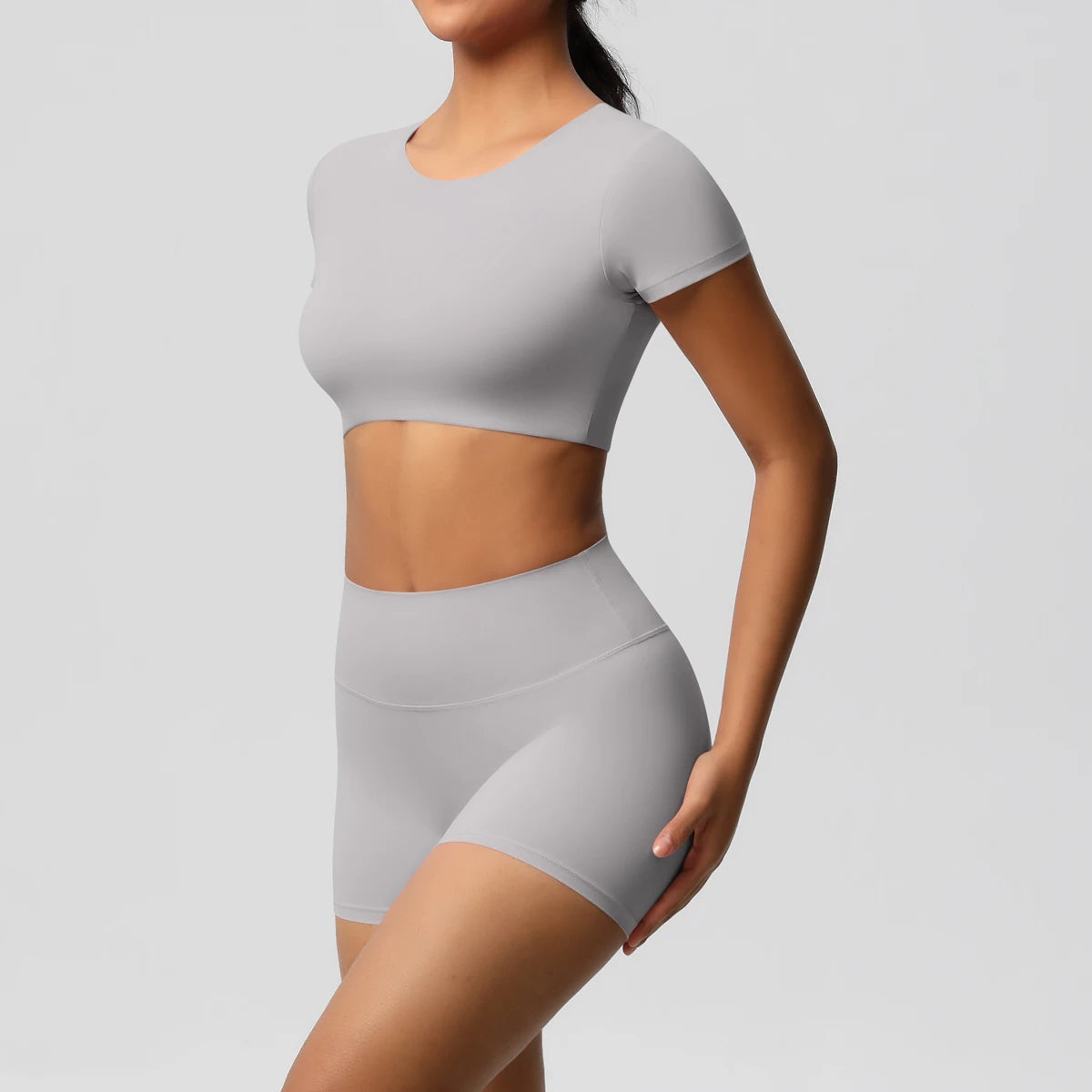 2 Piece Workout Sportswear Active Wear Sports Tank Top Bike Shorts Women Gym Bicycle Sorts Matching Set The Clothing Company Sydney
