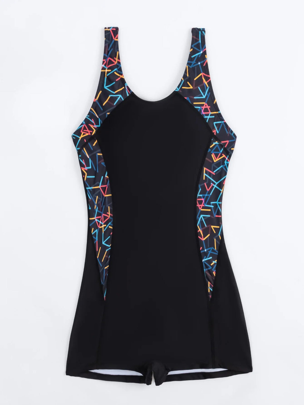 Women's one-piece swimsuit by The Clothing Company Sydney, closed-back sports swimwear for swimming and beachwear